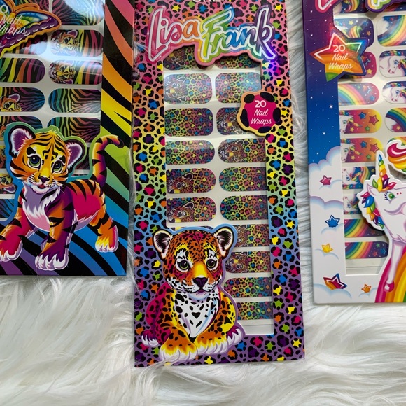 *SOLD*Orly x Lisa Frank Nail Wraps Bundle - Picture 3 of 6